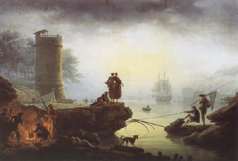 VERNET, Claude-Joseph Morning oil painting image